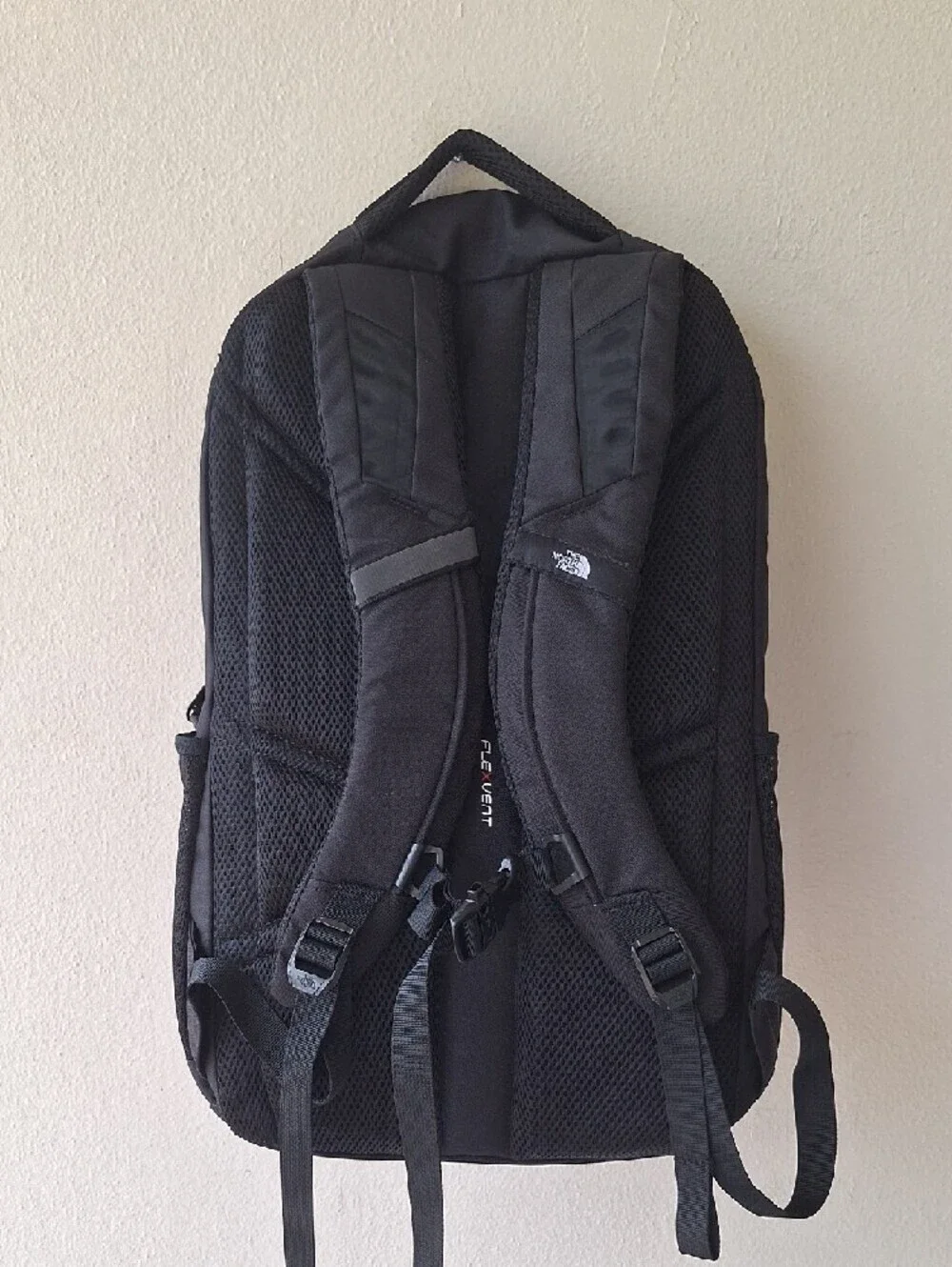 The North Face Black Connector Backpack with Blue Xylem Logo 21